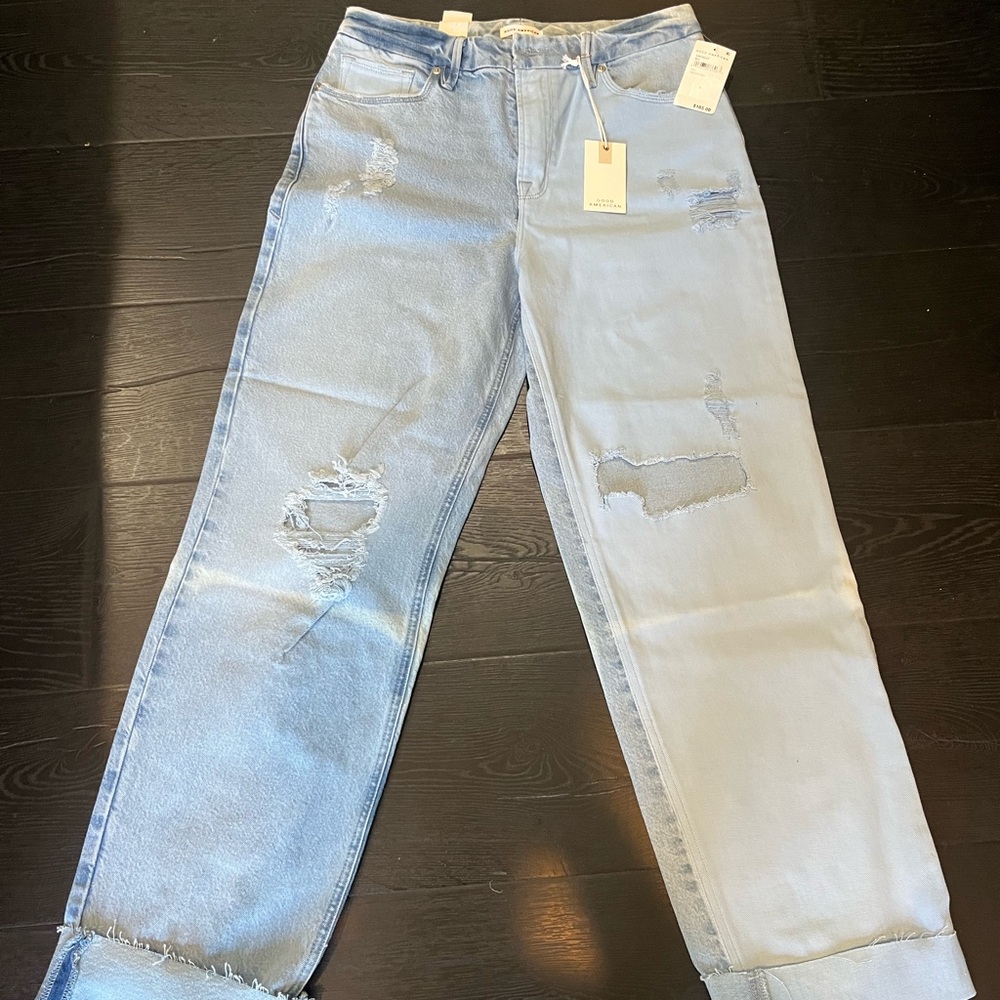 Good American Light Blue Denim Jeans